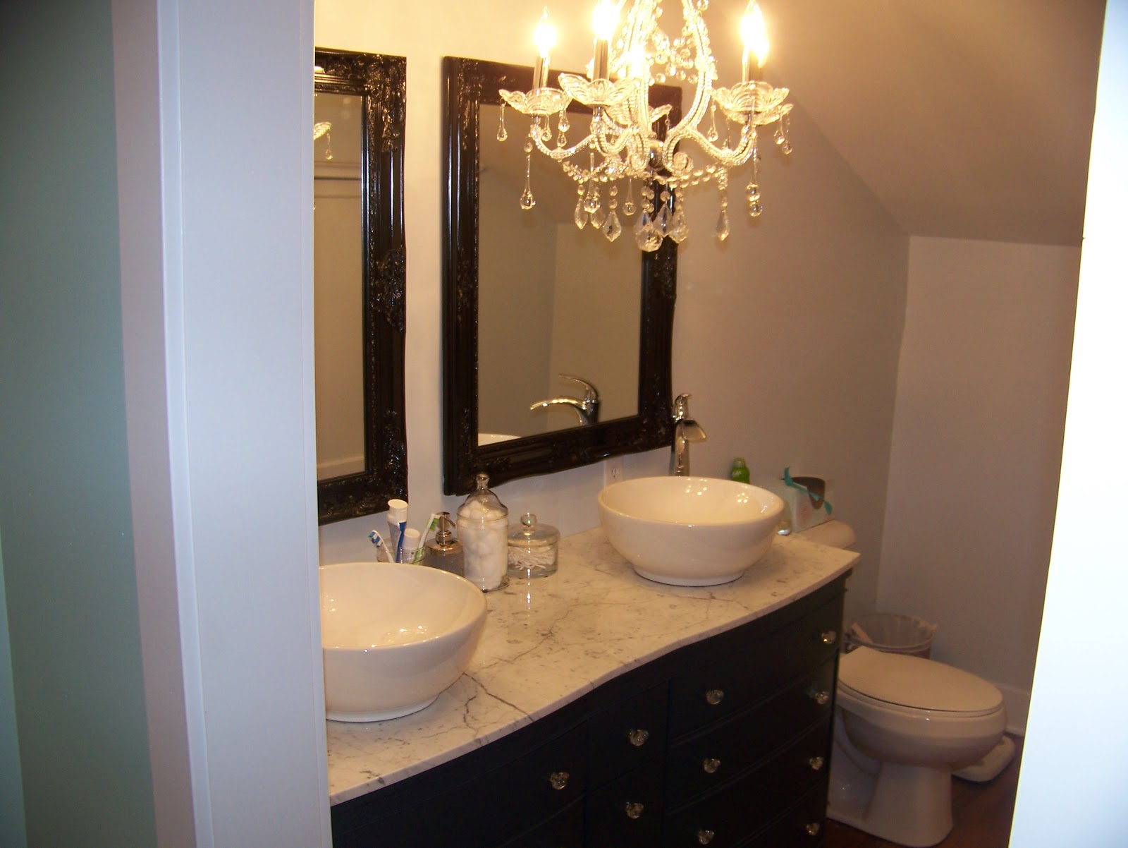 JULIE PETERSON Simple Redesign TURNING A DRESSER INTO A BATHROOM VANITY